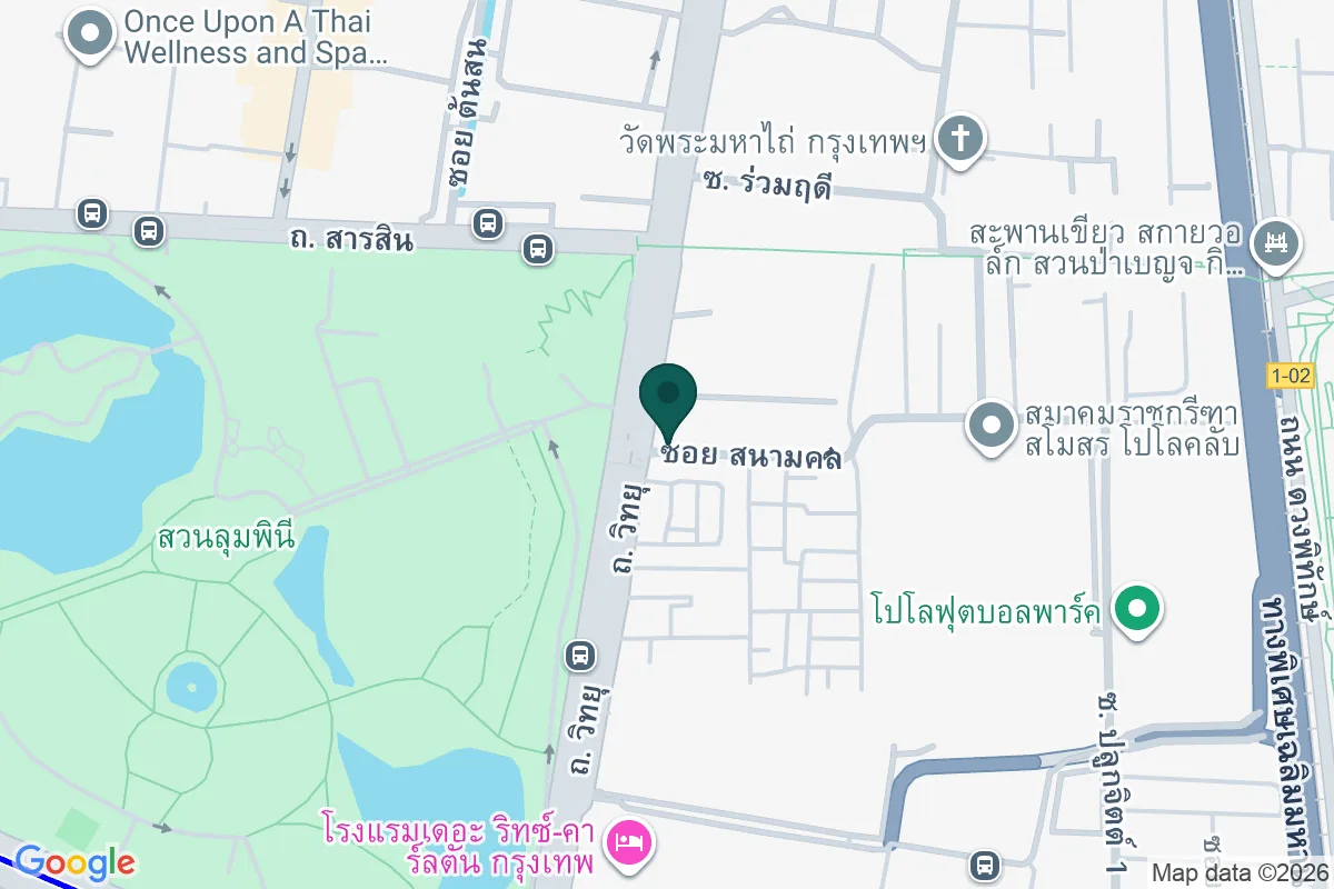 แผนที่ตำแหน่งไก่ทอดเจ๊กี ใกล้BTS เพลินจิต ย่านนานา