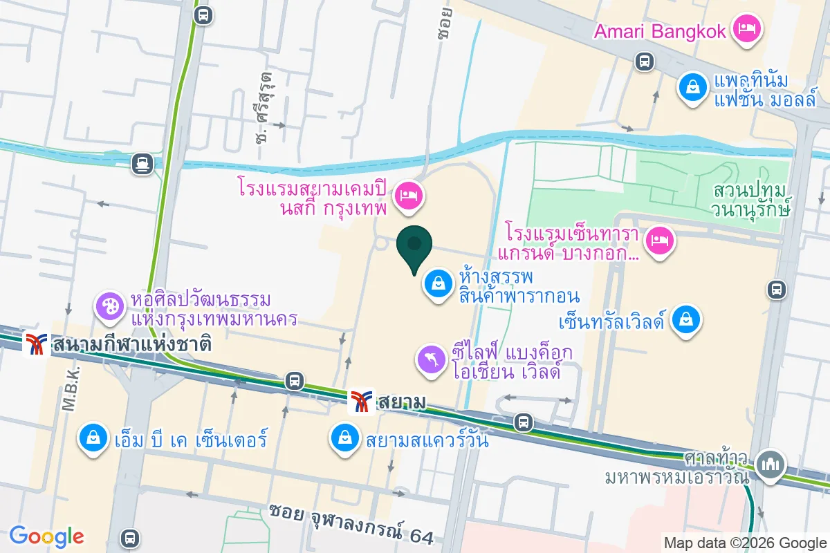 แผนที่ตำแหน่งKeep in Touch Siam Paragon