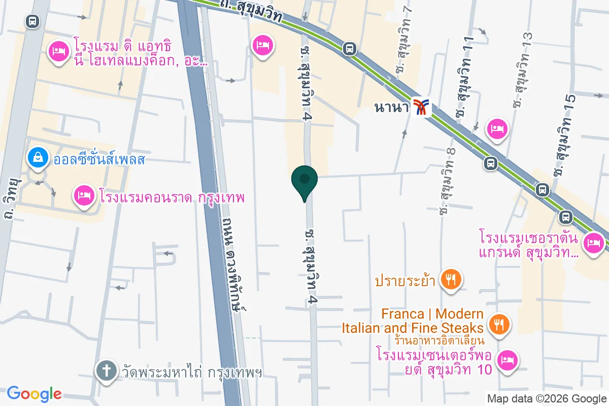 แผนที่ตำแหน่งQian Qian nuru massage &spa
