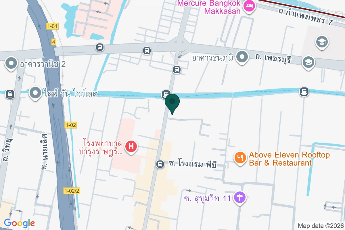 แผนที่ตำแหน่งร้านอาหารอิรัก ฮาลาล