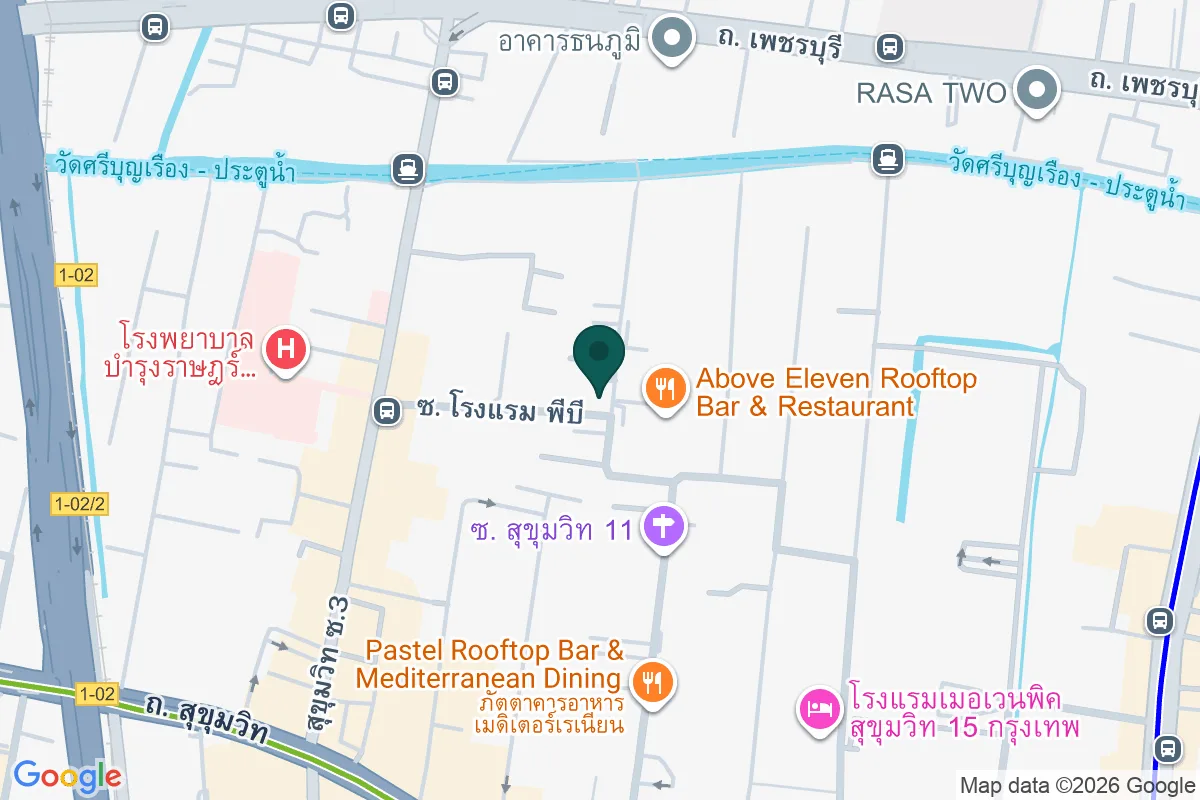 แผนที่ตำแหน่งCircle Sukhumvit 11