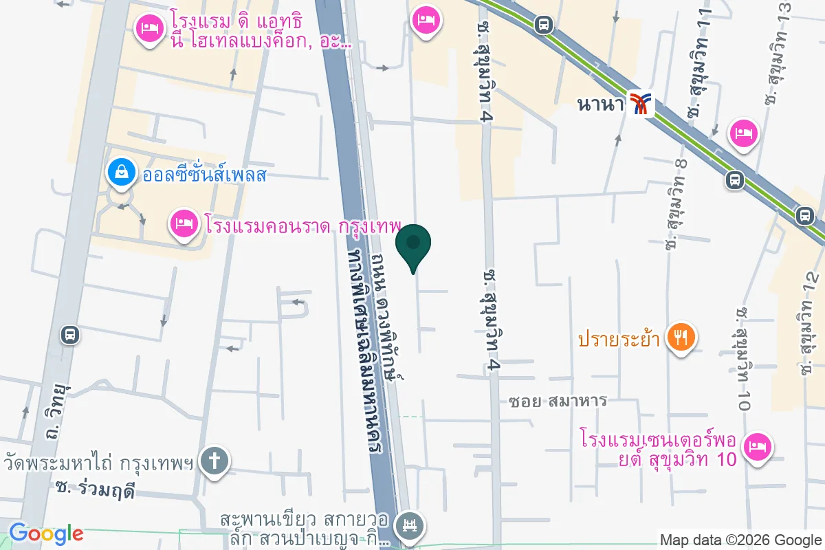 แผนที่ตำแหน่งArabesque Egyptian & Indian Restaurant | Sukhumvit 2